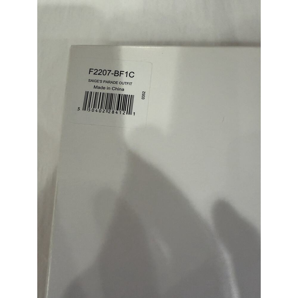 American Girl Saige Parade Outfit Shirt Jeans Boots Belt NIB New In Box - Picture 7 of 14